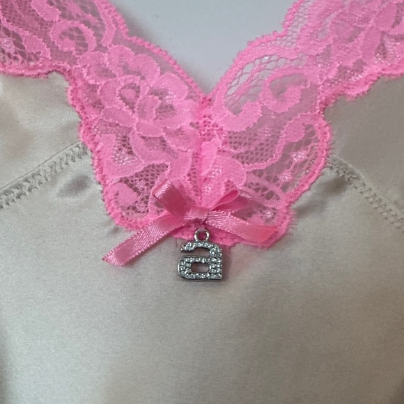 NWT Alexander Wang Silk Slip Dress with Lace - Picture 4 of 7